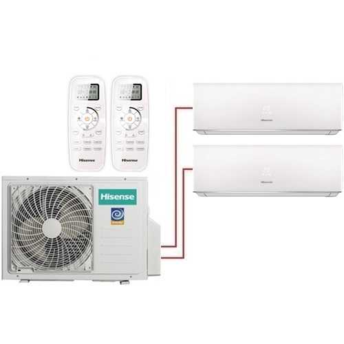 Мульти сплит система Hisense AMS-09UR4SVEDB6х2/AMW2-16U4SGC1
